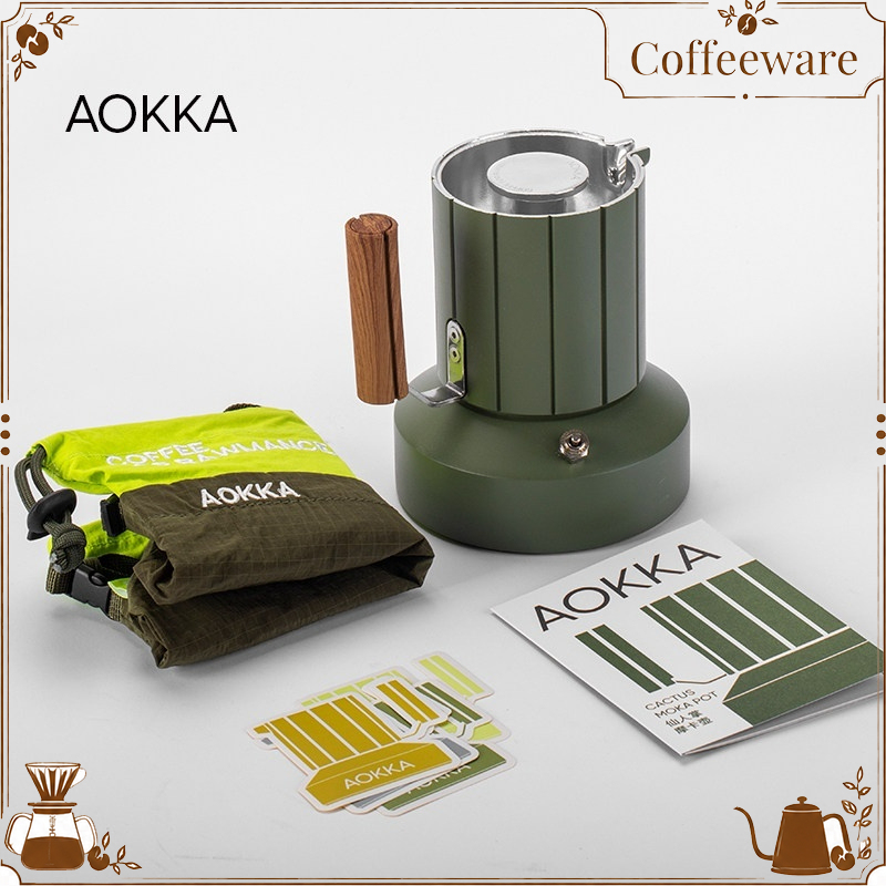 AOKKA Double Valve Moka Pot Ca - đánh giá và giá Coffee Equipment For Camping