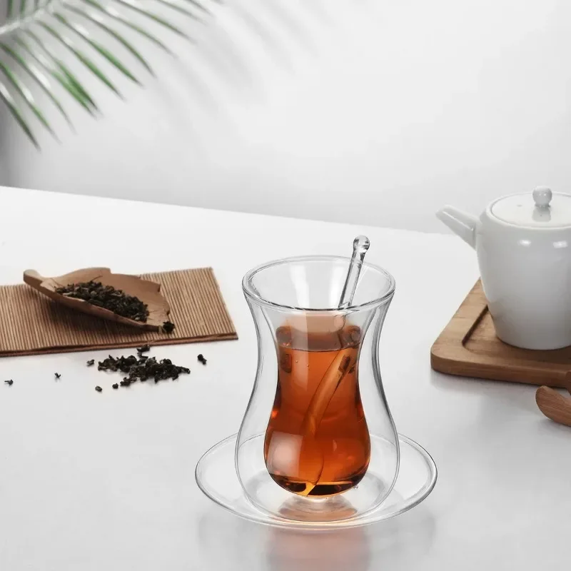 Beauty Black Tea Cup Saucer Te - đánh giá và giá Espresso Shot Glass